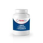 Composto p/ imunidade – Zinco + Cúrcuma Longa+ Vitamina D com 60 Cápsulas