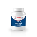 Composto p/ imunidade – Zinco + Selênio + Cobre com 30 Cápsulas