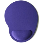 Computer Mouse Pad cor sólida pulso Proteção Anti-derrapante Pad