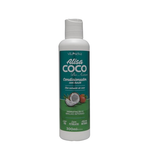 Condicionador Alisa Coco Vita Seiva 300Ml (é Perfeito para as Adeptas da Técnica Low Poo)