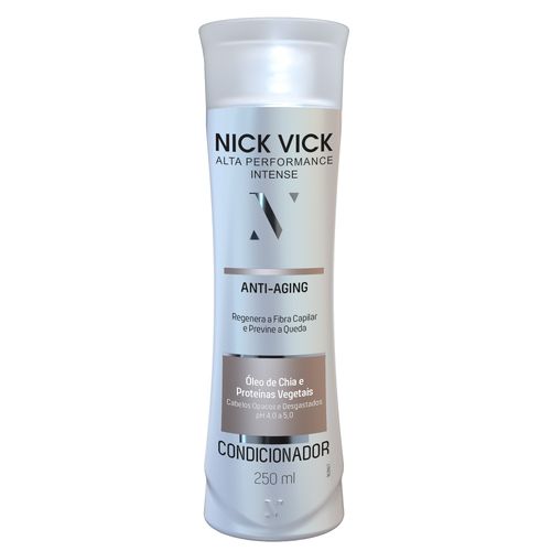 Condicionador Anti Aging Nick Vick Alta Performance Intense 250ml