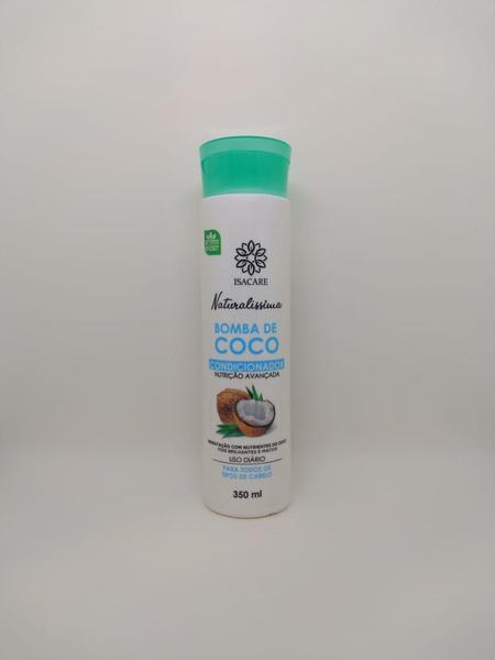 Condicionador Bomba de Coco 350ml Naturalíssima Isacare