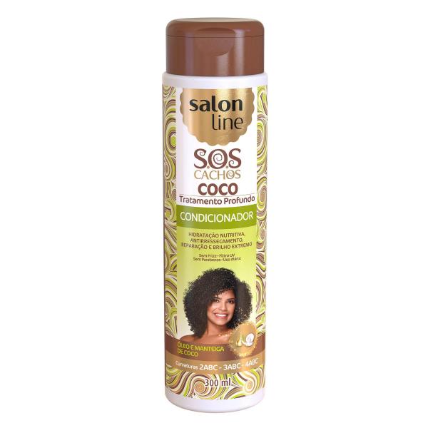 Condicionador Coco - S.O.S Cachos Tratamento - Loja Salon Line
