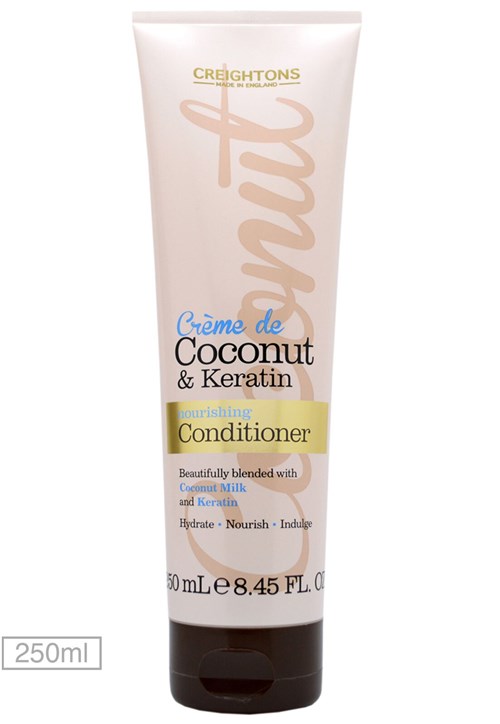 Condicionador Crème de Coconut Keratin Nourishing Creightons 250ml