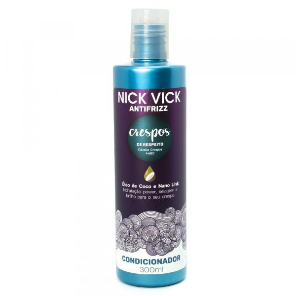 Condicionador Crespos de Respeito Nick Vick Antifrizz 300ml - Nick Vick