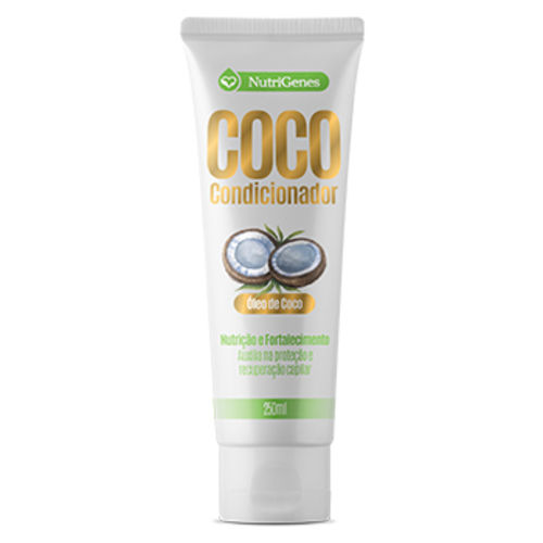 Condicionador de Coco 250 Ml - Nutrigenes - Ref.: 351
