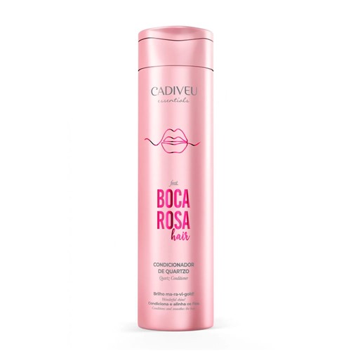 Condicionador de Quartzo Boca Rosa Hair Cadiveu Essentials 250ml