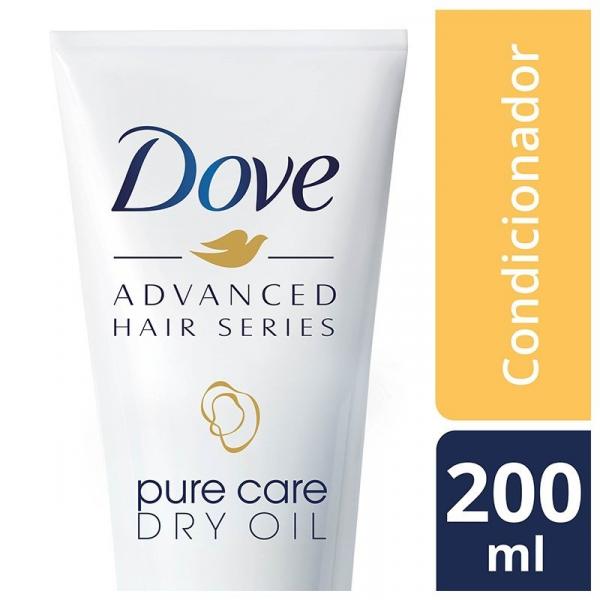 Condicionador Dove Pure Care Dry Oil para Cabelos Secos 200ml