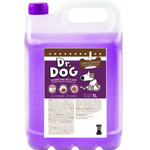 Condicionador Efeito Desmaio de Fios 5 Litros (perfumaria Fina) - Dr. Dog