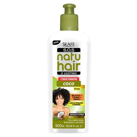 Condicionador Free Natu Hair S.O.S Coco - 300Ml