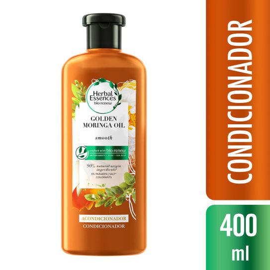 Condicionador Herbal Essences Bio:Renew Golden Óleo de Moringa 400ml