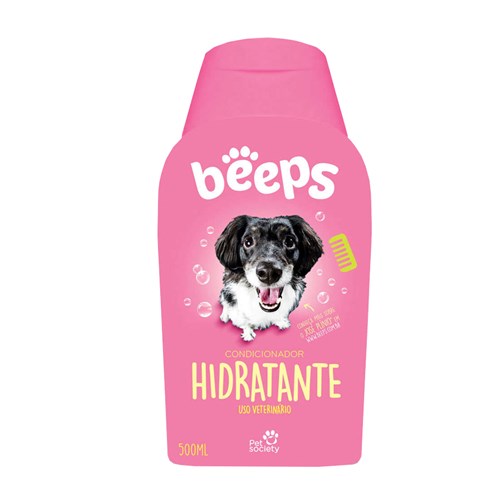 Condicionador Hidratante Beeps 500ml Cães Pet Society