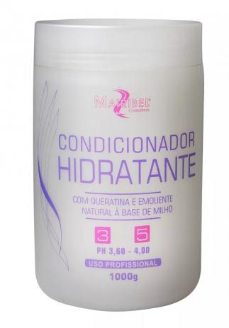 Condicionador Hidratante com Queratina Mairibel 1kg Nº 3 e 5