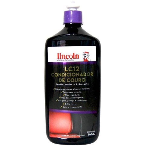 Condicionador Hidratante de Couro Lc12 - 500Ml Lincoln