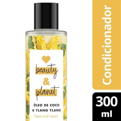 Condicionador Hope And Repair Óleo de Coco & Ylang Ylang Love Beauty And Planet 300ml