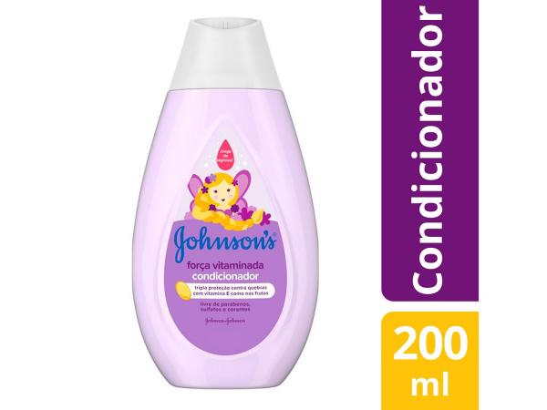 Condicionador Infantil Johnsons Baby - Força Vitaminada 200ml