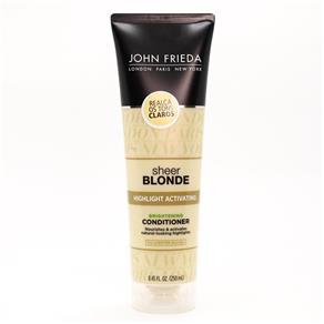 Condicionador John Frieda Sheer Blonde Highlight Activating para Loiros Claros 250ml