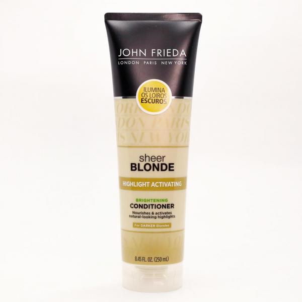 Condicionador John Frieda Sheer Blonde Highlight Activating para Loiros Escuros 250ml