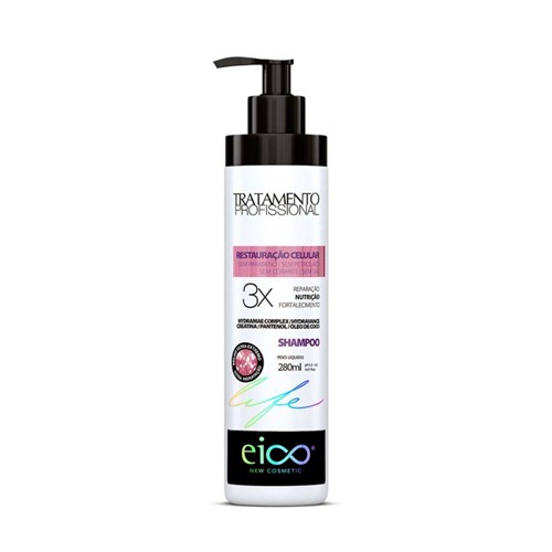 Shampoo Eico Life Restauração Celular - 280ml