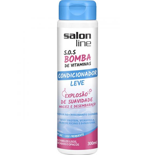 Condicionador Leve S.o.s Bomba de Vitaminas 300ml - Salon Line - Salonline