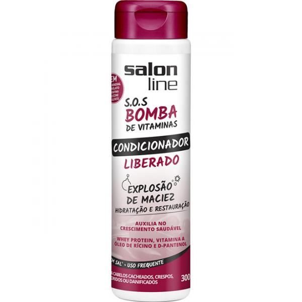 Condicionador Liberado S.o.s Bomba Vitaminas 300ml - Salon Line - Salonline
