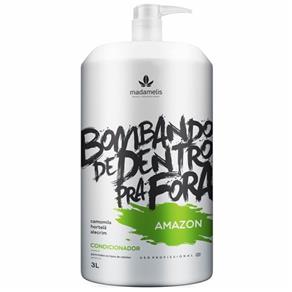 Condicionador Madamelis Bombando Dentro Pra Fora Amazon 3L - 3000 Ml