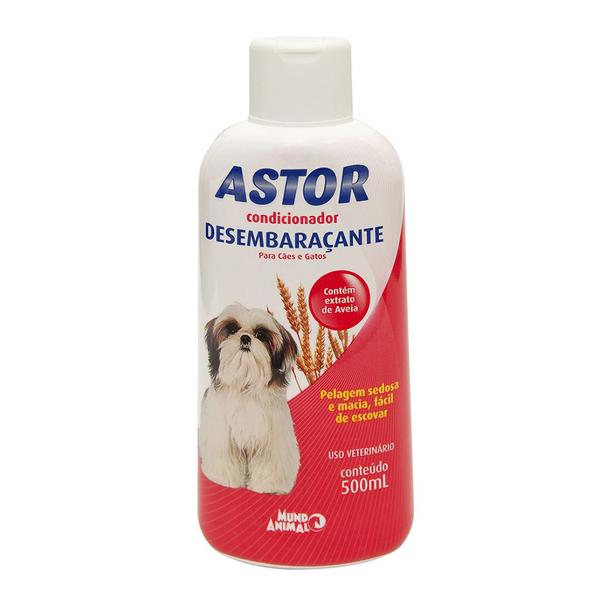 Condicionador Mundo Animal Cães e Gatos Astor Desembaraçante - Mundo Animal / Astor