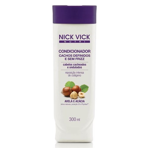 Condicionador Nick & Vick Nutri-Hair - Cachos Definidos 300ml
