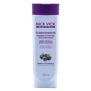 Condicionador Nick & Vick NUTRI-Hair Raízes e Pontas Equilibradas 300ml