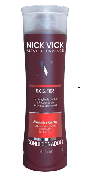 Condicionador Nick Vick SOS Fios 250ml