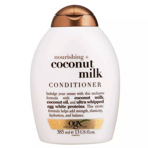 Condicionador Ogx Organix Coconut Milk Nutritivo 385 Ml