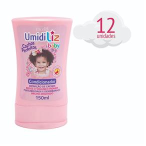 Condicionador para Cabelo Umidiliz Baby Menina 12un Atacado Muriel
