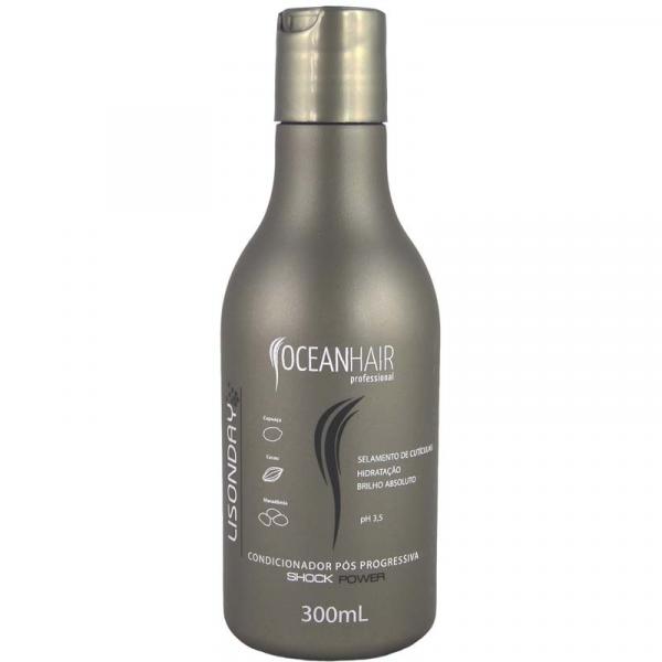 Condicionador Pós Progressiva Lisonday Shock Power 300ml - Ocean Hair - Oceanhair