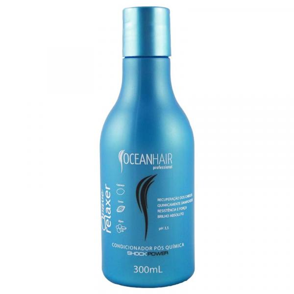 Condicionador Pós Quimica Wave Relaxer Shock Power 300ml - Ocean Hair - Oceanhair