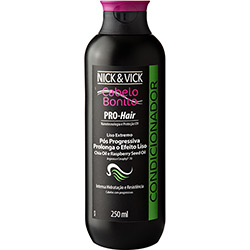Condicionador Pro-Hair Liso Extremo Chia Oil e Raspberry Seed Oil 250ml - Nick & Vick