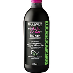 Condicionador Pro-Hair Liso Extremo Chia Oil e Raspberry Seed Oil 600ml - Nick & Vick
