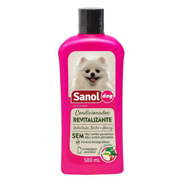 Condicionador Revitalizante Sanol Dog para Cães e Gatos - Total Química (500 Ml) - Sanol - Total Química