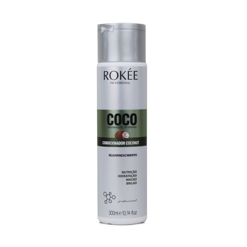 Condicionador Rokée Tratamento Intensivo Coco 300ml