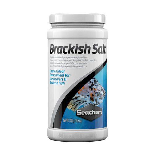 Condicionador Seachem Brackish Salt 300g