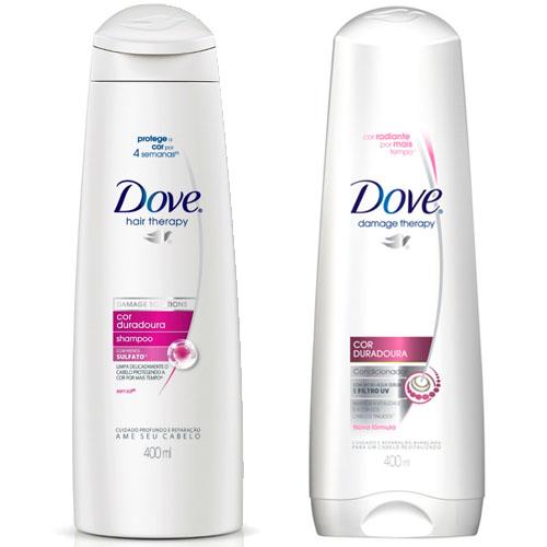 Condicionador + Shampoo Dove Cor Duradoura 400ml - Dove