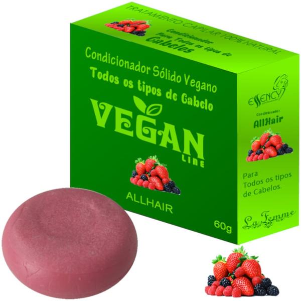 Condicionador Solido Vegan Line-Frutas Vermelhas - La Femme