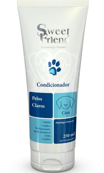 Condicionador Sweet Friend Intensive Care Pelos Claros para Cães - 250ml
