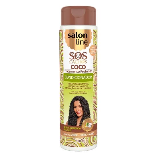 Condicionador Uso Diário Salon Line 300ml Meu Liso Coco - Seu Gil