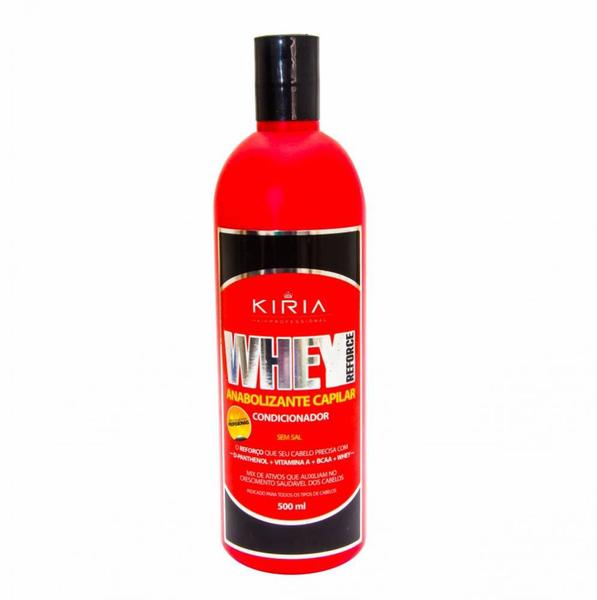 Condicionador Whey Reforce Anabolizante Capilar - 500ml - Kiria Hair