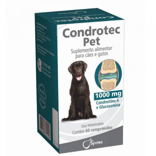 Condrotec Pet 1000 Mg (60 Comprimidos) - Syntec