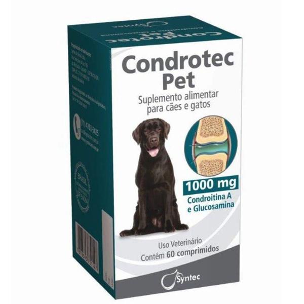 Condrotec Pet 1000 Mg - 60 Comprimidos - Syntec