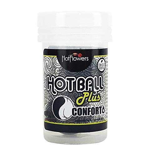 Conforto Bolinha Anestésica Hot Ball 2 Unidades Conforto