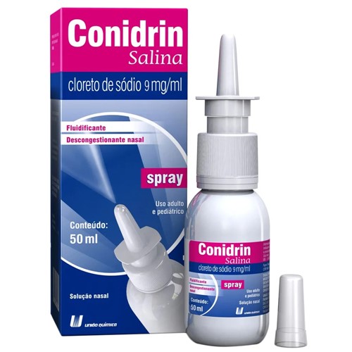 Conidrin Salina Solução Nasal Spray com 50ml