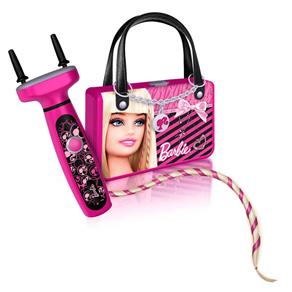 Conjunto Barbie Linha Glam Tranças Fabulosas Intek Toy