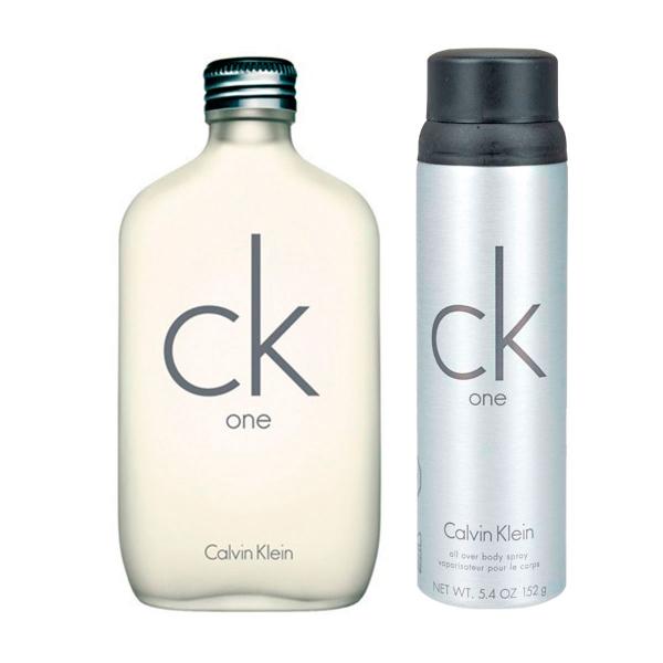 Conjunto Calvin Klein Ck One Edt 100ml e Deo Spray 152g